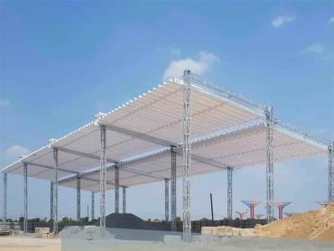 Thi công mái xếp uy tín chất lượng tại KCN Xuân Lộc – Đồng Nai