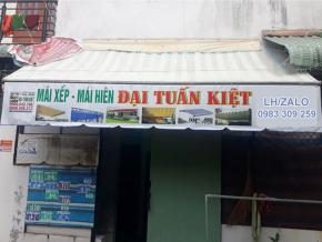Mái hiên di động tại Bình Dương