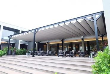 Thiết kế lắp đặt mái xếp tại Thống Nhất – Đồng Nai