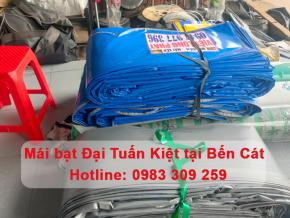 Mái bạt ĐTK tại Bến Cát