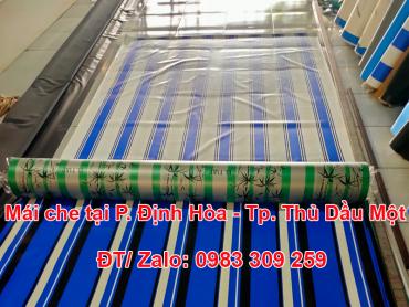 Thi công mái che tại Phường Định Hòa – Tp. Thủ Dầu Một