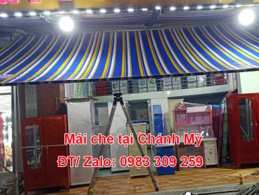 Thi công mái che tại Chánh Mỹ – Bình Dương